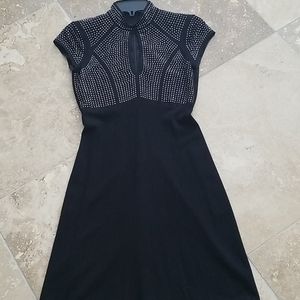Black cocktail dress
